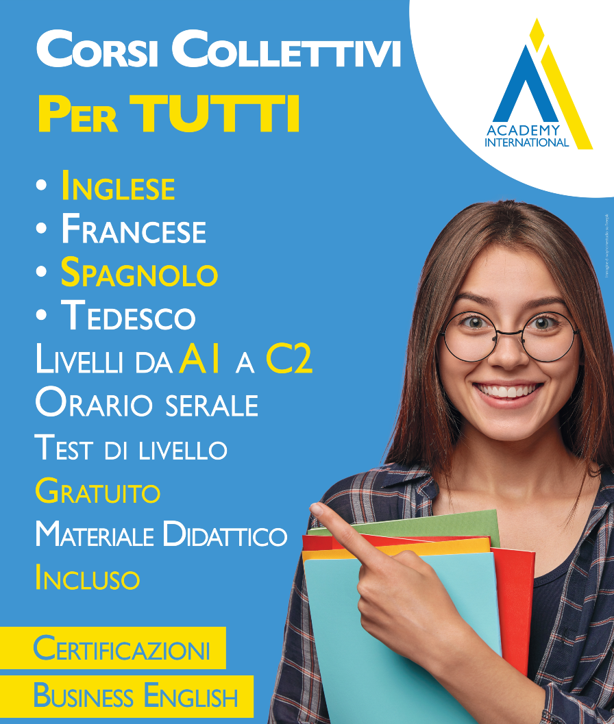 Corsi Collettivi di Inglese, Francese, Tedesco e Spagnolo